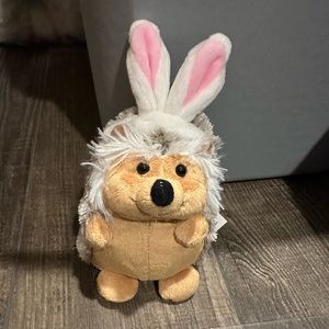 Hedgehog Bunny Plush Toys & Collectibles by Frankford Tan/Grey 7” Tall